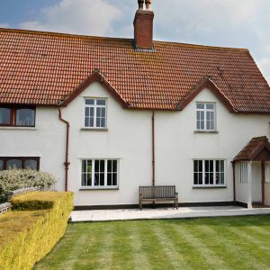 Aluminium casement windows installation